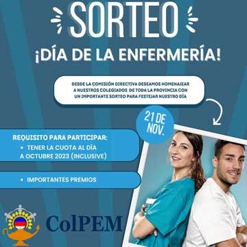 ColPEM - SORTEO POR EL DÍA DE LA ENFERMERÍA