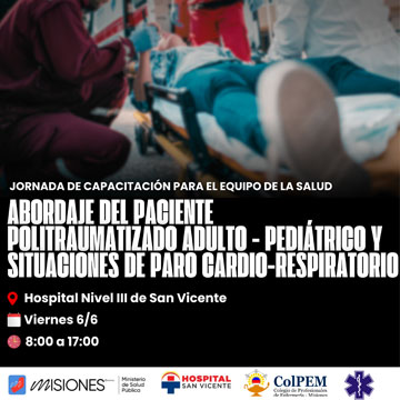 3º Jornada de Capacitación para el equipo de salud